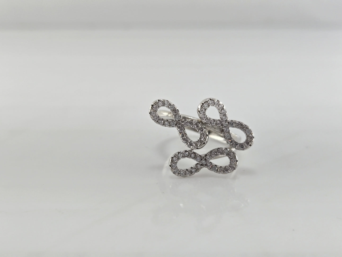 Forever Loop Silver Ring