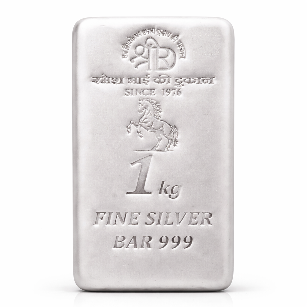 Fine Silver Bar 999 | 1Kg