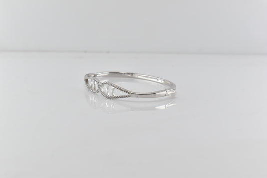 Silver Seraphic Bangle