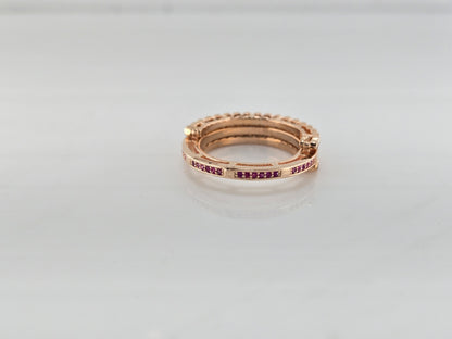 Signature Stack Silver Ring