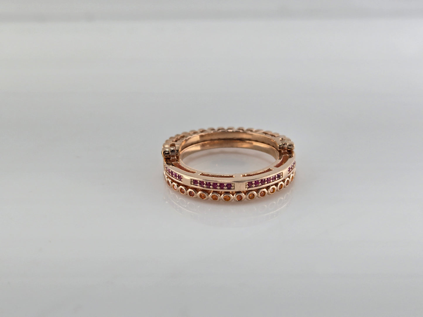 Signature Stack Silver Ring