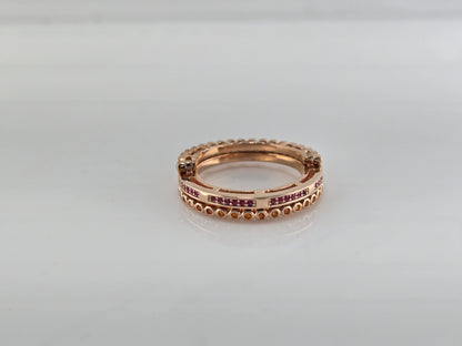 Signature Stack Silver Ring