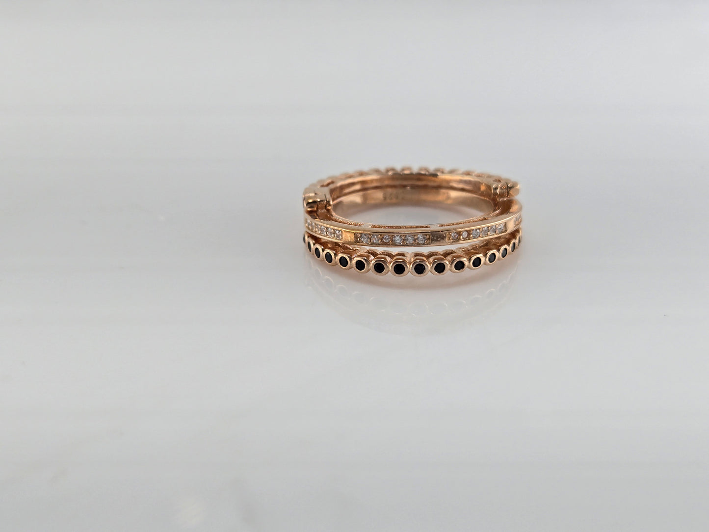 Signature Stack Silver Ring