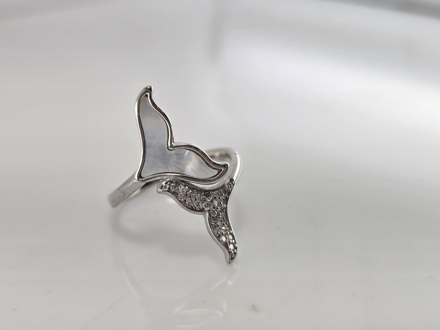 Mermaid Tail Silver Ring