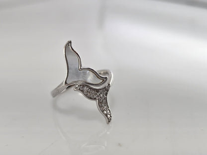 Mermaid Tail Silver Ring