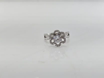 Moonflower Silver Ring