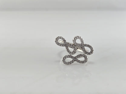 Forever Loop Silver Ring