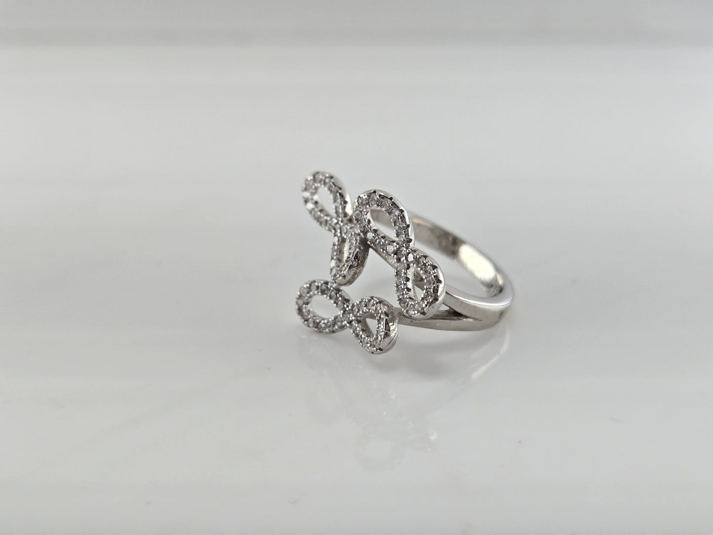 Forever Loop Silver Ring