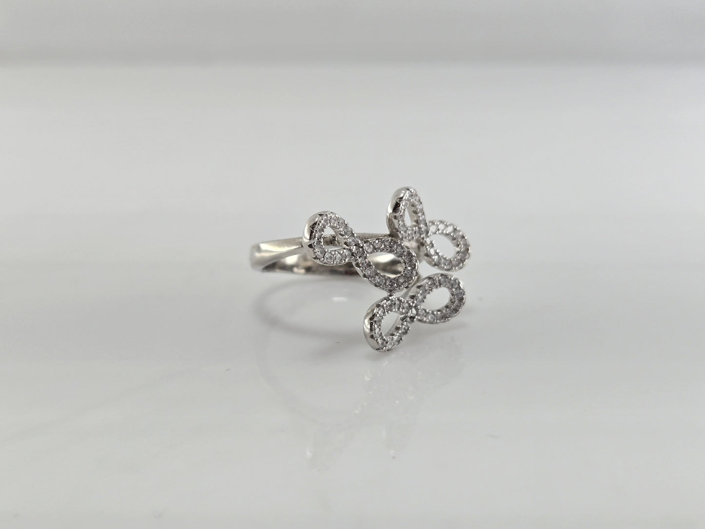 Forever Loop Silver Ring