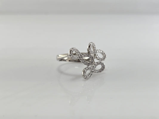 Forever Loop Silver Ring