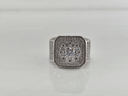 Titan Frost Silver Ring