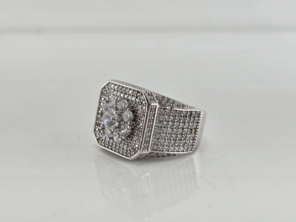 Titan Frost Silver Ring