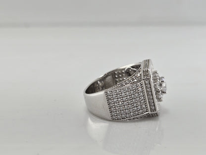 Titan Frost Silver Ring