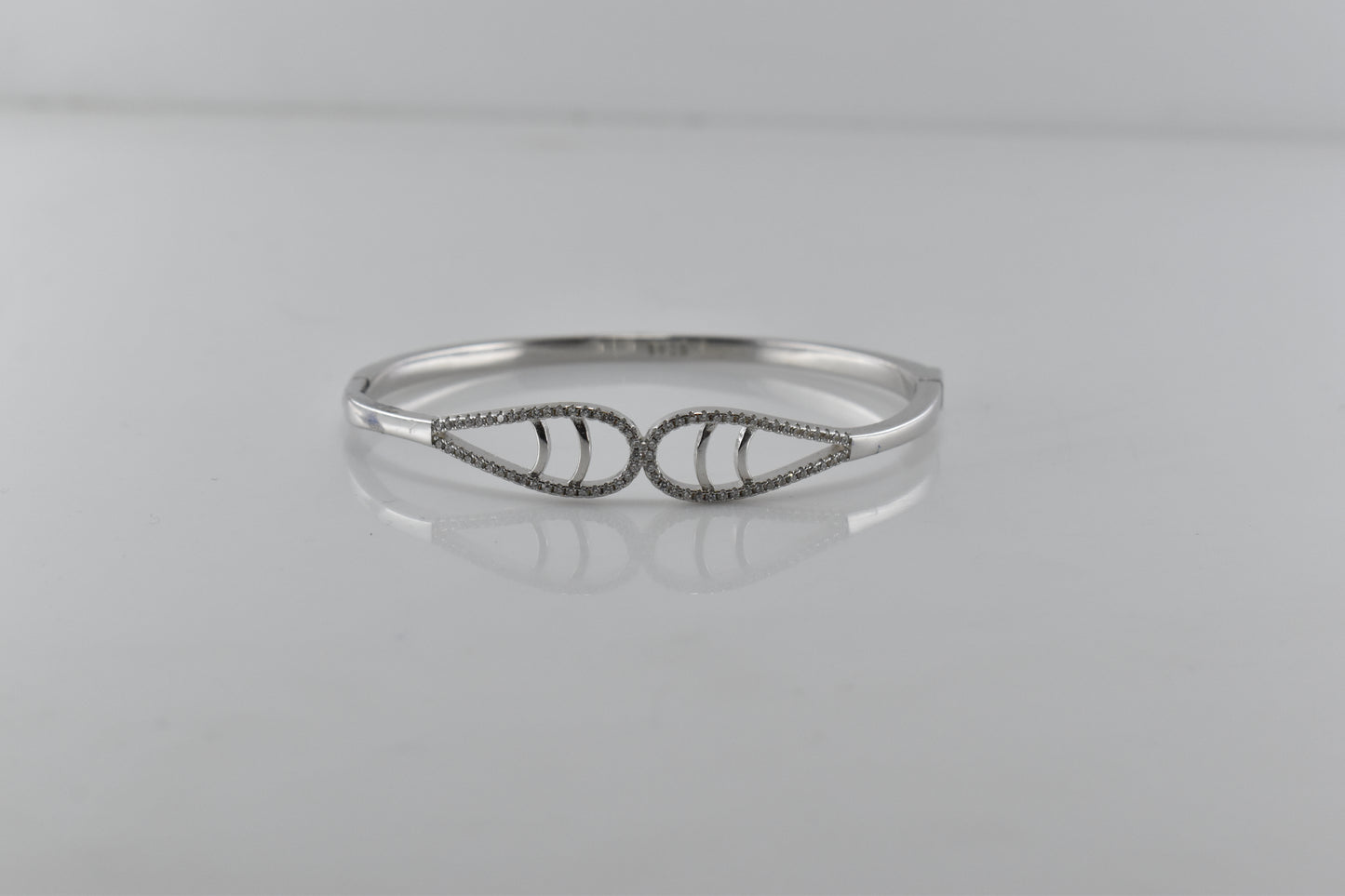 Silver Seraphic Bangle
