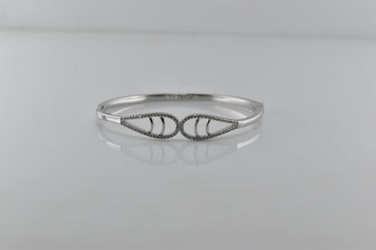 Silver Seraphic Bangle