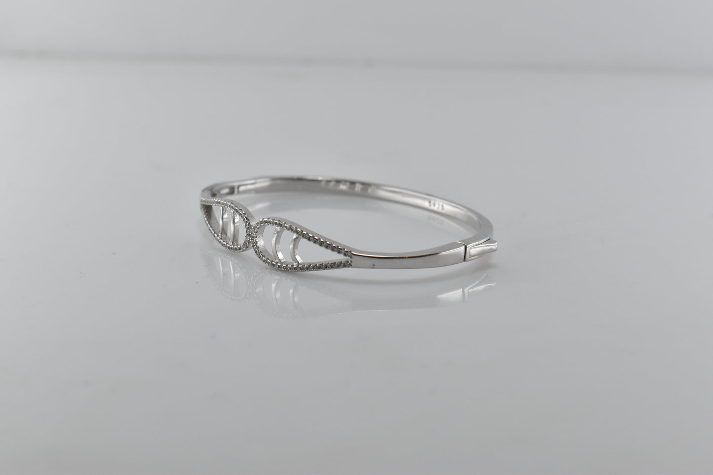 Silver Seraphic Bangle