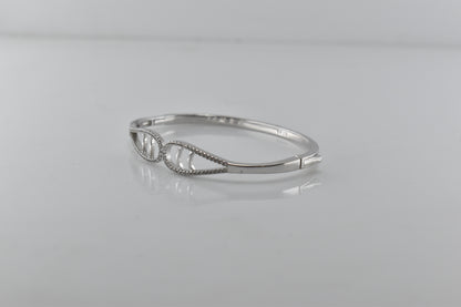 Silver Seraphic Bangle