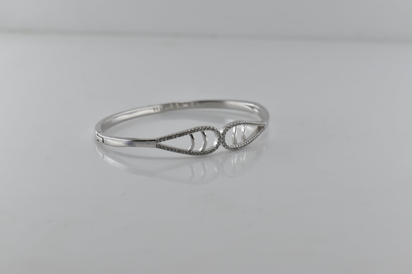 Silver Seraphic Bangle