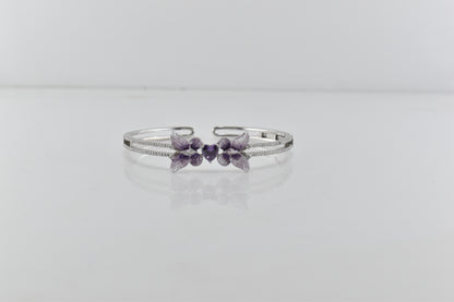 Silver Enchanted Wing Bracelet