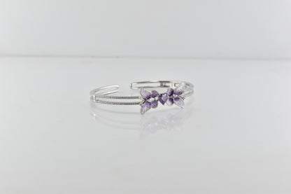 Silver Enchanted Wing Bracelet