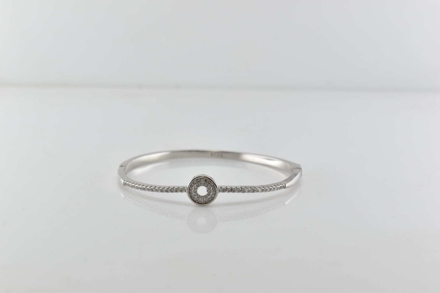 Halo Orbit Silver Bracelet