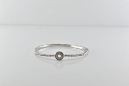 Halo Orbit Silver Bracelet
