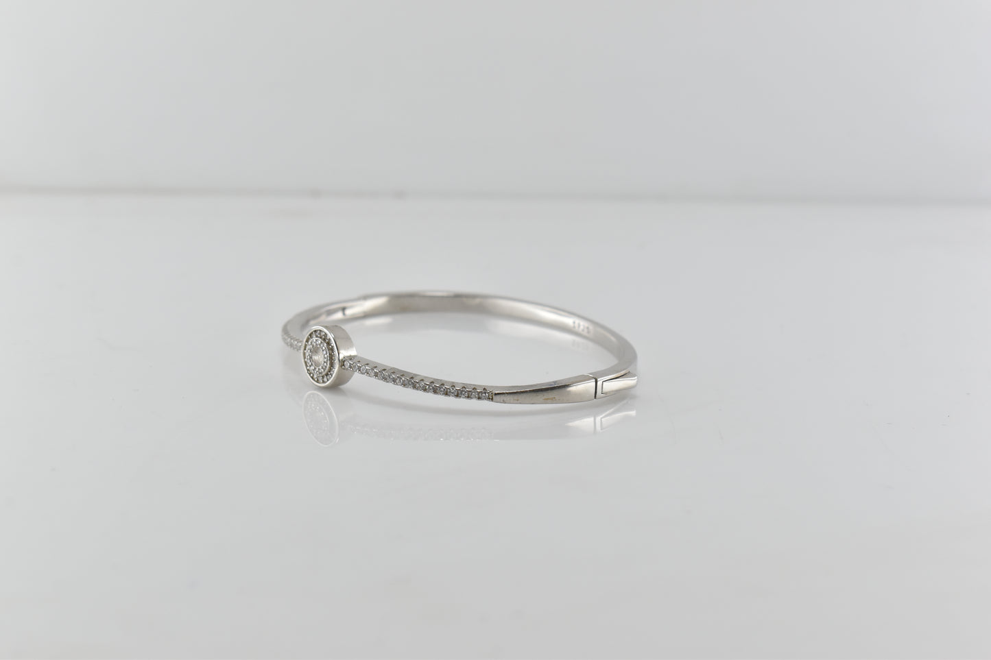 Halo Orbit Silver Bracelet