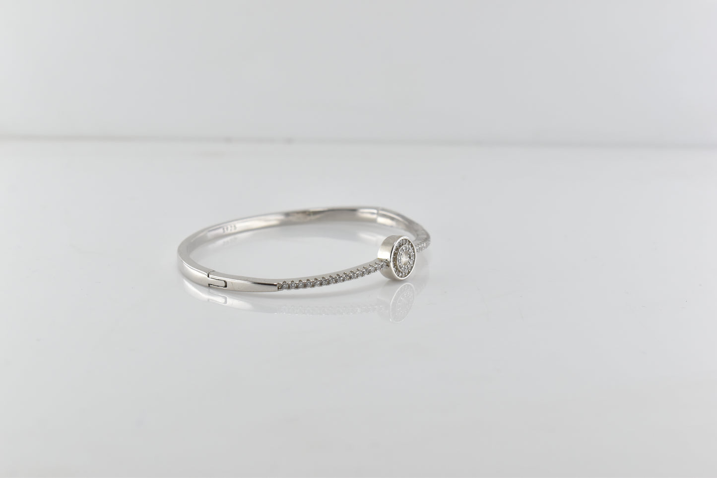 Halo Orbit Silver Bracelet