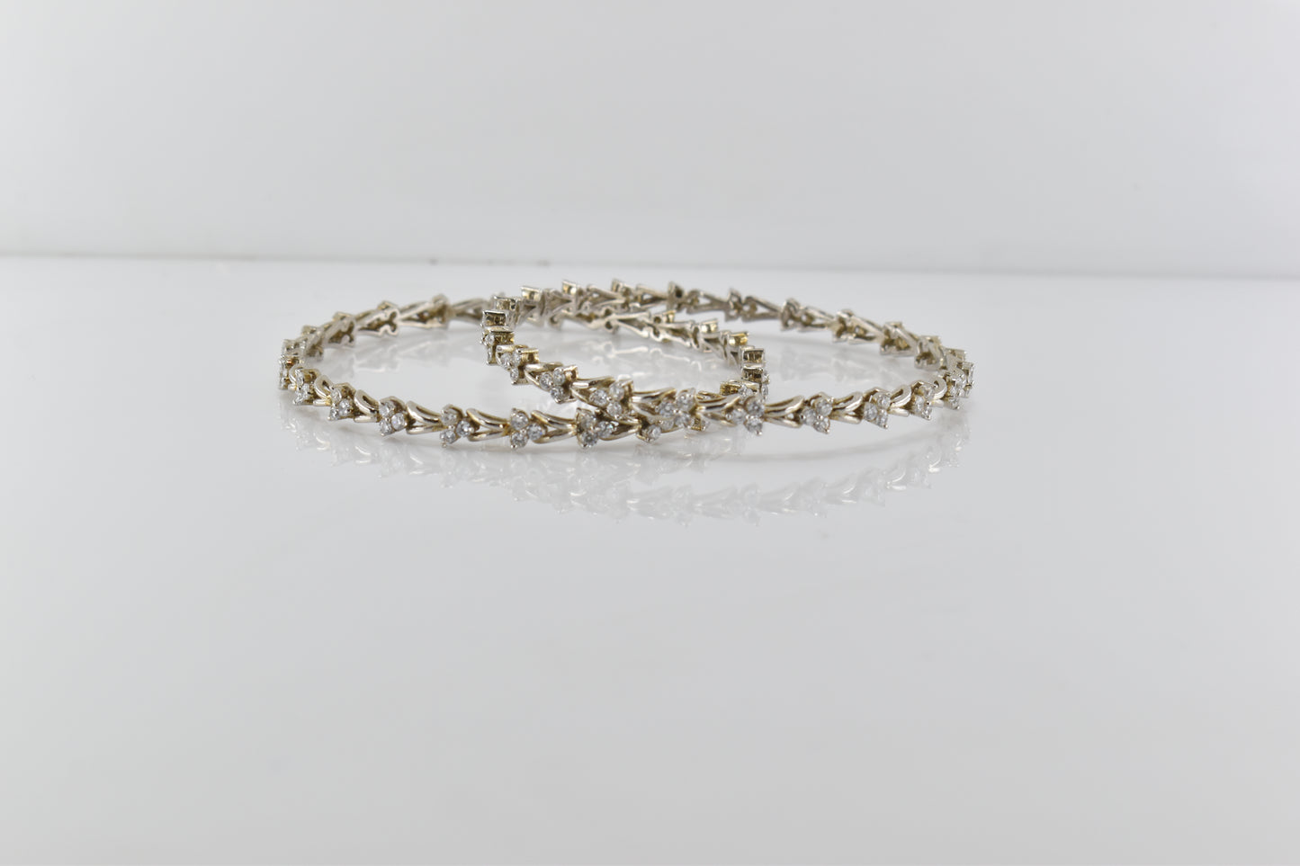 Silver Flora Bracelet