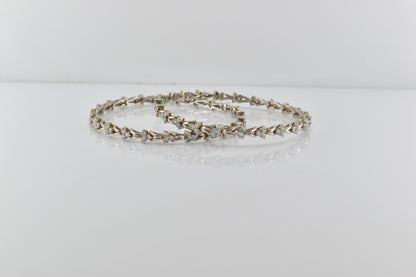 Silver Flora Bracelet
