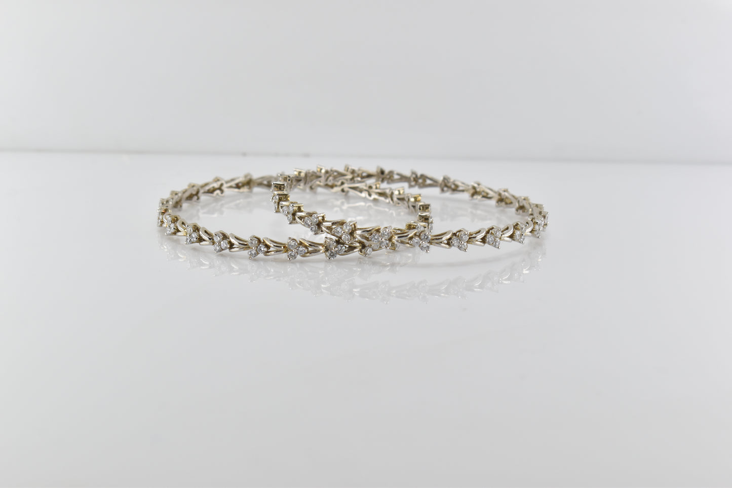 Silver Flora Bracelet