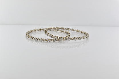Silver Flora Bracelet