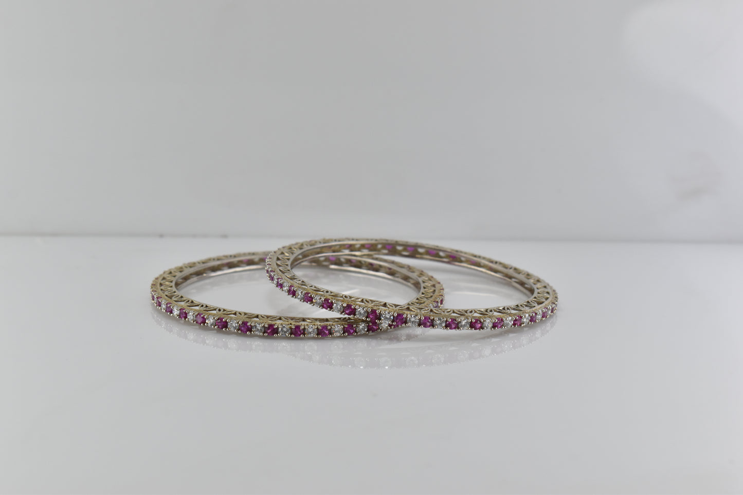 Crimson Halo Bracelet
