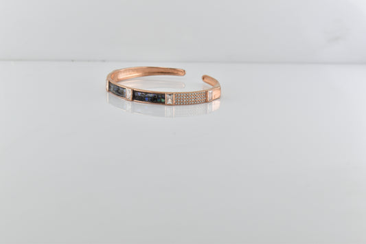 Rose Gold Mosaic Bracelet