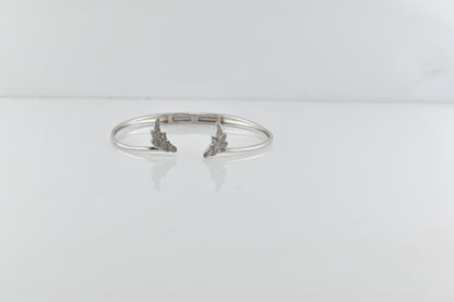 Silver Angel Wing Bracelet