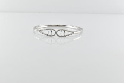 Silver Seraphic Bangle