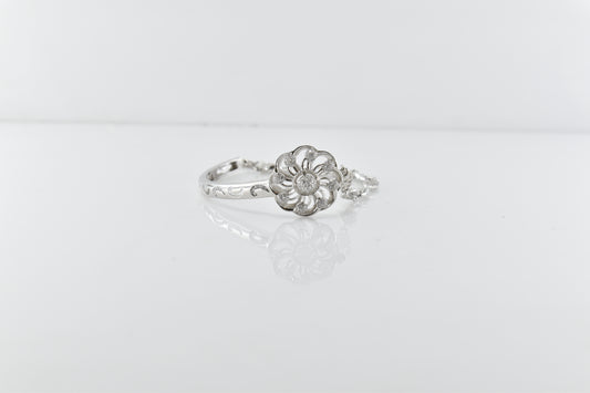 Silver Eternal Swirl Bracelet