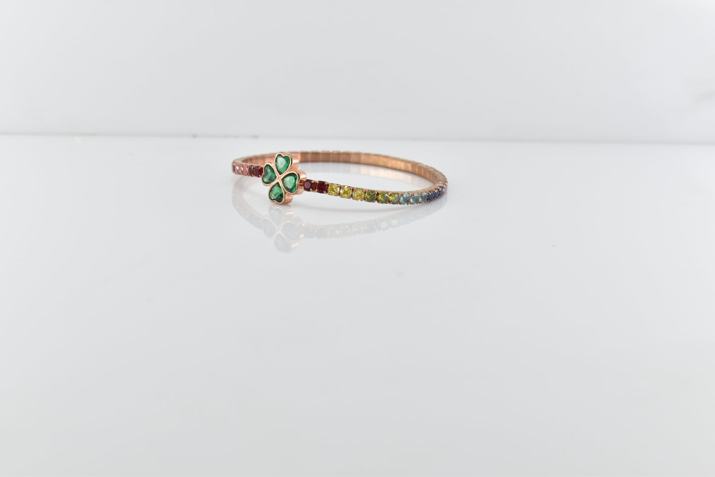 Rose Gold Lucky Charm Bracelet