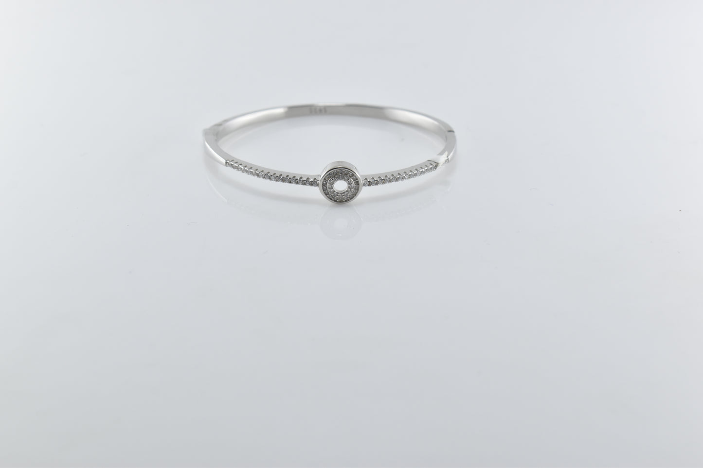 Halo Orbit Silver Bracelet