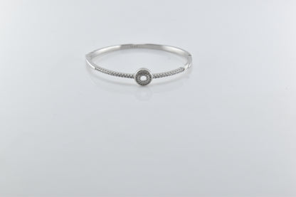 Halo Orbit Silver Bracelet